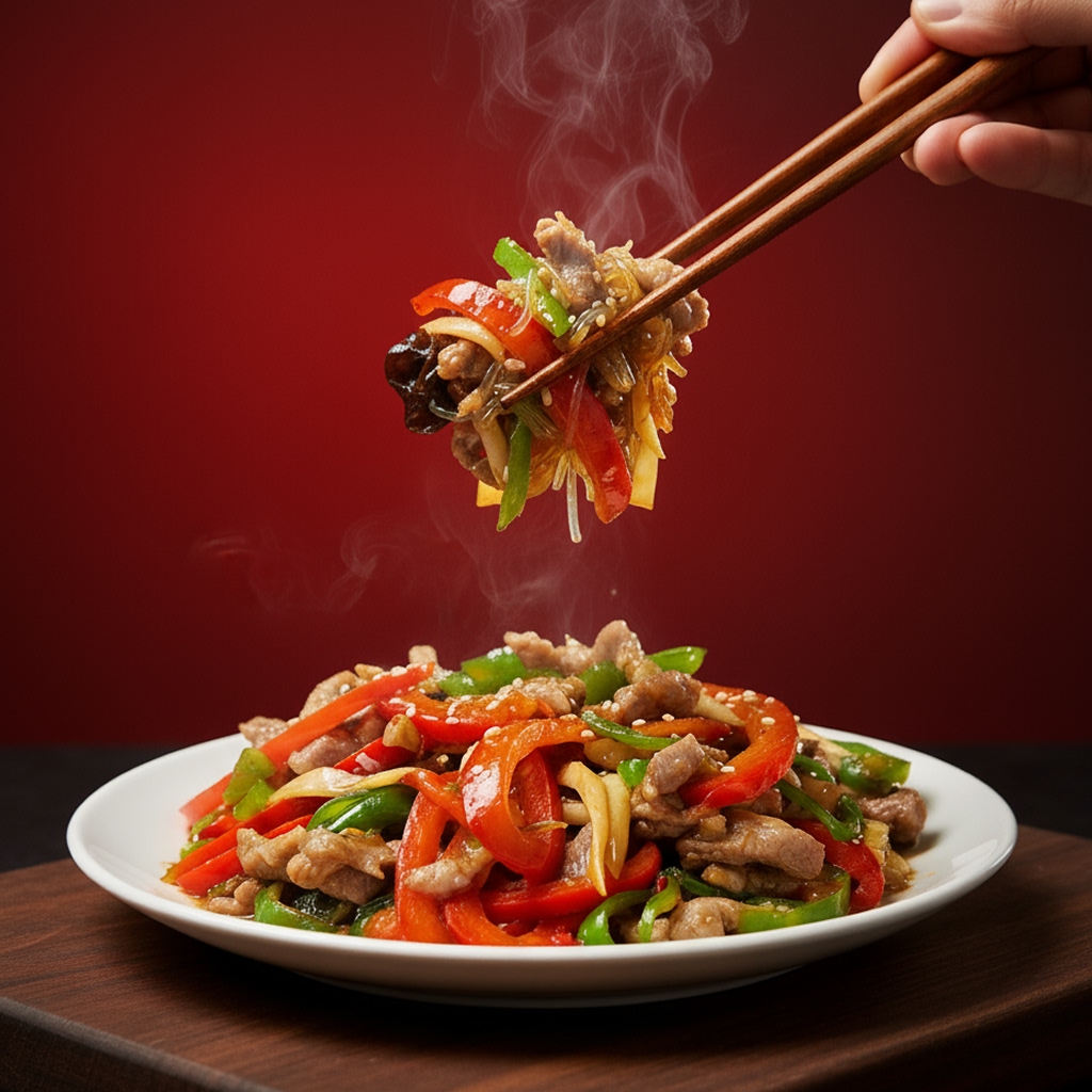 소고기잡채볶음