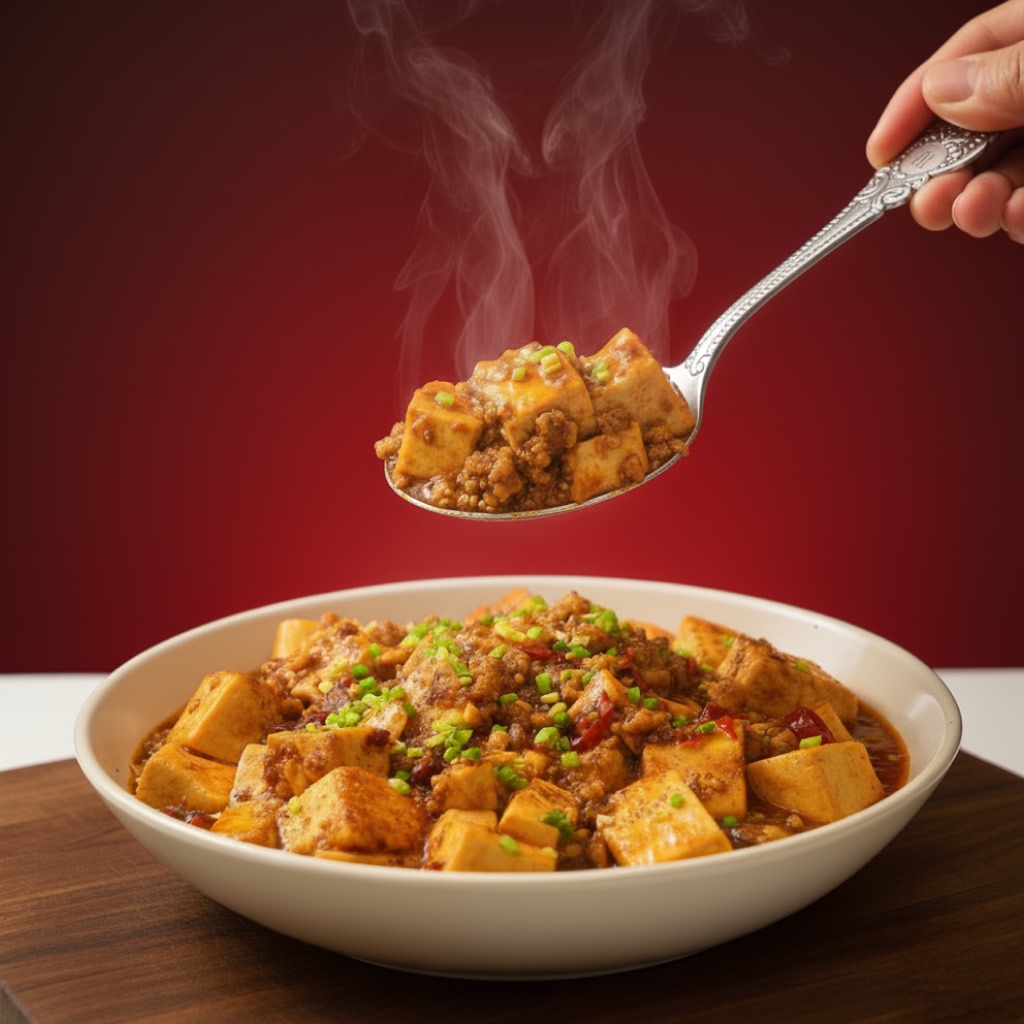 사천식 마파두부밥